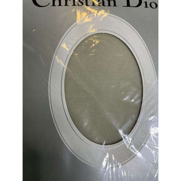 NWT Vintage Christian Dior Pantyhose Size 3 Diorissimo Gray Ultra Sheer 4443 - Picture 4 of 11